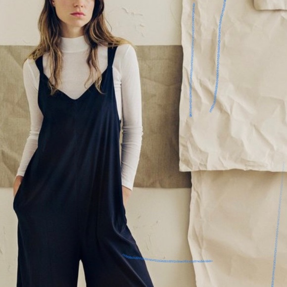 The Great Eros® Silk Ereni Tie-Back Jumpsuit - Picture 8 of 8